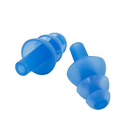 Silicone Swimming Earplugs, 6 Pairs, Comfortable, Waterproof, Ear Plugs Swimming Showering Case