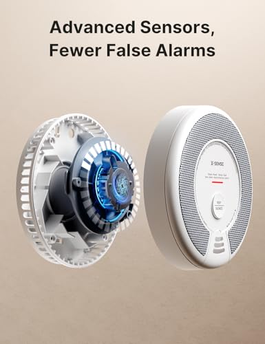 X-Sense Smoke & Carbon Monoxide Alarm SC06 1-Pack - 2-in-1 Safety Detector