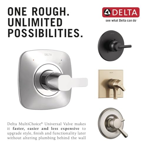 Delta MultiChoice Universal Tub & Shower Valve Body Without Stops or Mounting Kit – Model R10000-UNBX