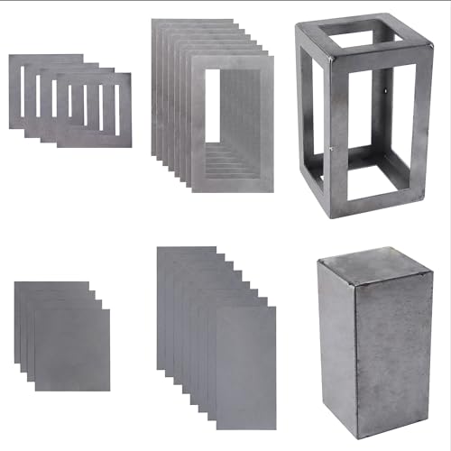 Welding Practice Kit£¬48-Piece 3x5¡± Welding Coupons with Premium 18-Gauge Steel Plates for MIG,Suitable for welding practice and improving welding skills¡¦