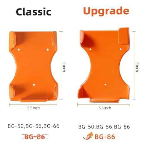 Leaf Blower Hanger, 1 Pack Handheld Blower Rack for Garage Wall, Leaf Blower Holder, Only Compatible with Stihl BG-50, BG-56, BG-66, SH-56