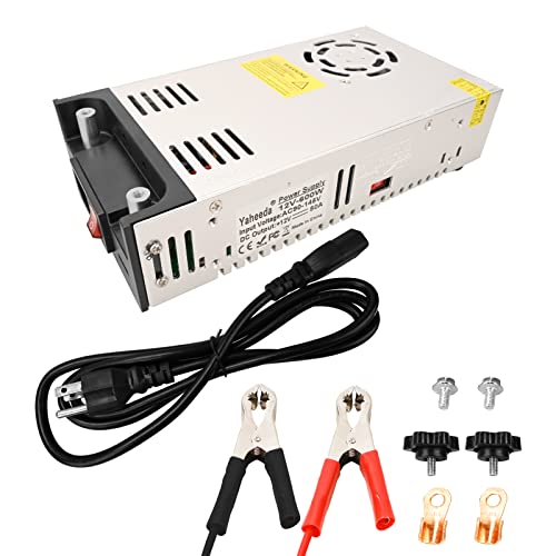 600W 12V DC Power Supply Converter 110V AC to 12V Transformer for RV, LED, Pump
