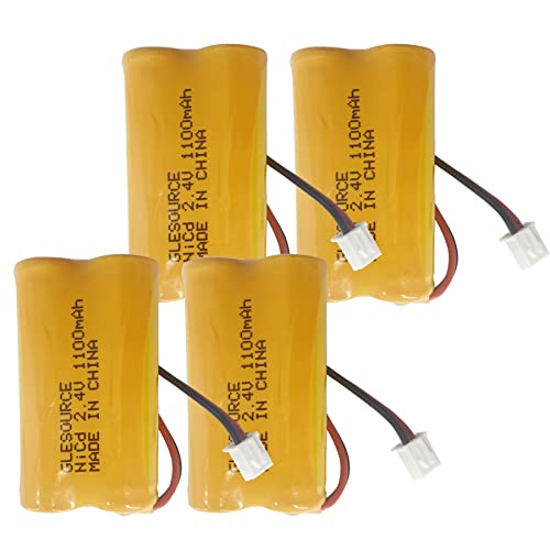 (4 Pack 2.4V 1100mAh Battery Replacement for Exit Sign Emergency Light Exitronix 10010036 Lithonia 10010034 Interstate NIC1394 BEL-179
