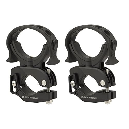 Scosche PSM11004 TerraClamp Heavy Duty Fire Extinguisher and BoomBottle Universal Vehicle Mount, Large (Pack of 2)