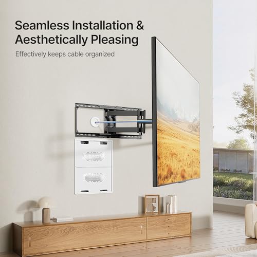17-Inch In-Wall Media Box Recessed Outlet Cable Management Kit - PEGZONE
