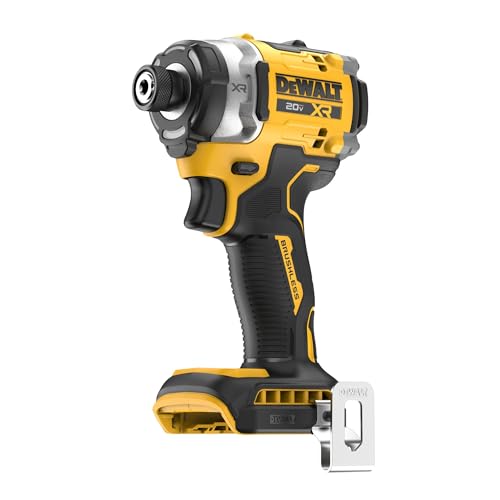 DEWALT 20V MAX XR Impact Driver Bare Tool Classic, 1/4 Inch Cordless Power Tool