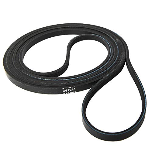 Seentech 341241 Dryer Drum Belt - 1 Pack, 92.25", 4-rib for Whirlpool/Kenmore