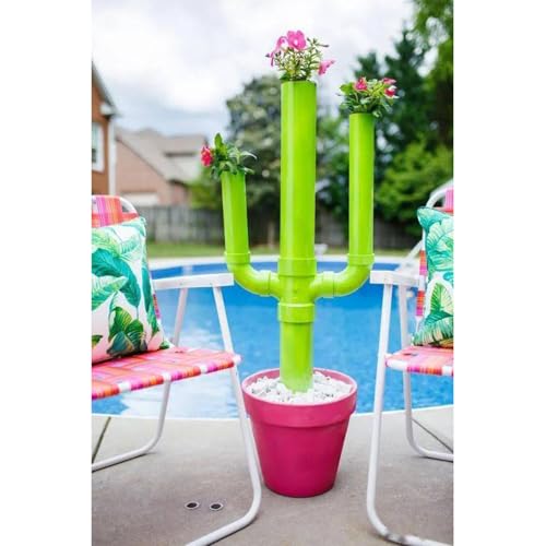 2Pcs 2 Inch PVC Pipe 17" Long White Sch40 Industrial Pipes for Home