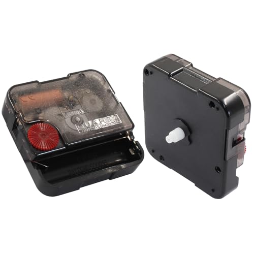 Suiwotin 8mm/0.31 Inch Shaft Clock Mechanism Replacement for Wall & Desk Clocks