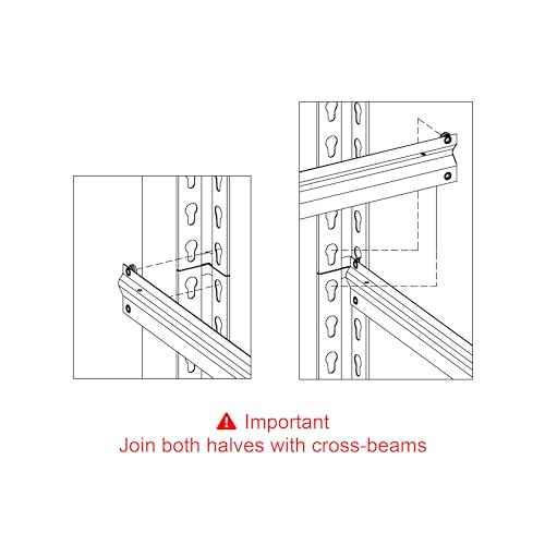 Chia Whalen Post Insert for Costco, Shelving Connectors, and SAMS Club, 5-Shelf Heavy Duty Steel Shelving Unit, Corner Connectors for Building and Alignment