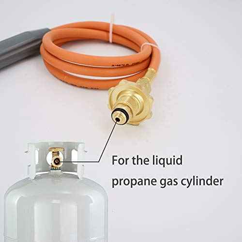 Welding Torch Fueled By 20 lb Propane With Type 1 Valve, OPD Valve