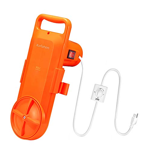 KOFOHON Orange Portable Mini Washing Machine 6.5Lbs Compact Semi-Auto for Home & Travel