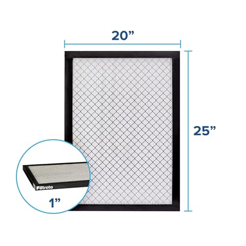 Filtrete 20x25x1 MERV 14 Air Filter - 4 Pack, Compatible with HVAC Systems