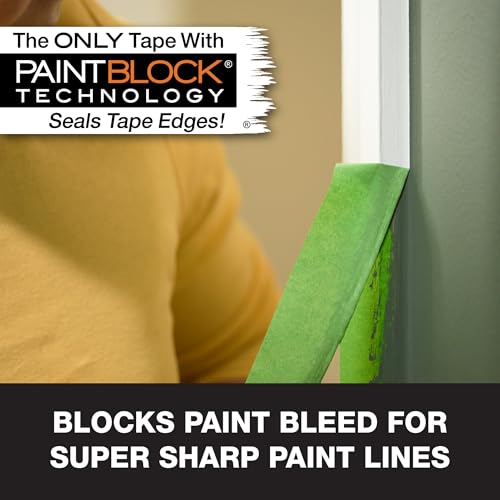 FrogTape Multi-Surface Painter's Tape with PaintBlock, 0.94 in x 60 Yds - 1 Roll