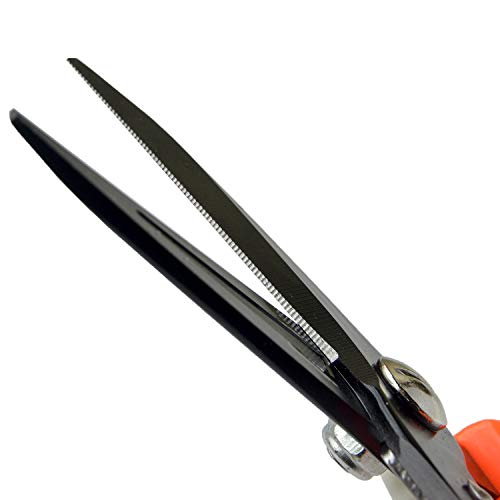 8-Inch Goat & Sheep Hoof Trimming Shears with Carbon Steel Blades - Multiuse Livestock & Gardening Tool