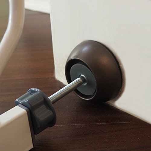 Small Wall Protector 4 Pack - Bronze - Cup Pads to Guard Your Walls from Pressure Mounted Baby Gates, Pet Gates, Safety Gates, Shower Curtain Rods, and More (4 Pack, Bronze)