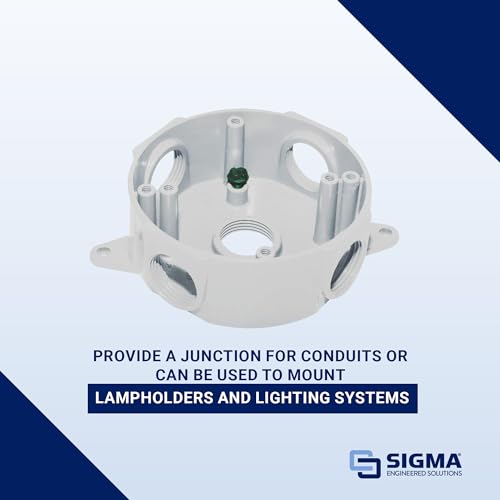 Sigma Engineered Solutions Weatherproof Metal Electrical Outlet Box - 1 Pack