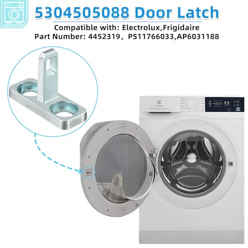 Washer Door Latch 5304505088 for Electrolux Frigidaire – 1pc, Model Compatibility