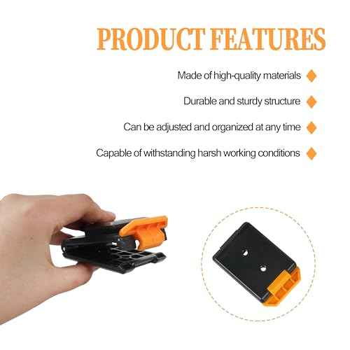 Tool Belt Clip Fits for TOU-CT Models ClipTech Pouches