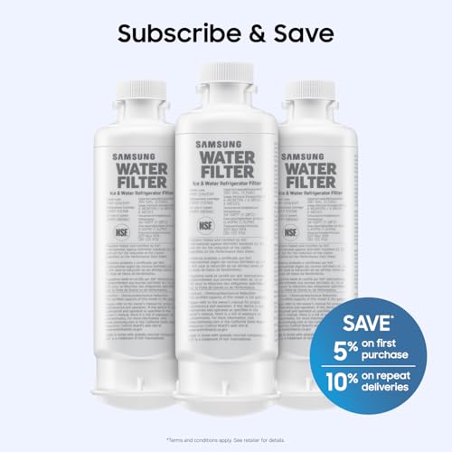 Samsung HAF-QIN/EXP Refrigerator Water Filter Pack of 1 - Reduces 99% Contaminants