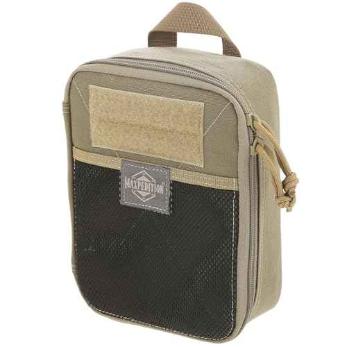 MAXPEDITION Padded Beefy Pocket Organizer (6¡± x 2.5¡± x 8¡±) EDC Pouch, Tactical Tool Pouch for Organization, MOLLE Accessories for Everyday Carry, 0267