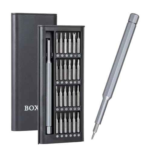 24-in-1 Small Precision Screwdriver Set, CRV-Magnetic Mini Repair Tool Kit for Eyeglass Computer Laptop Watch PS5 Xbox Phone Mac