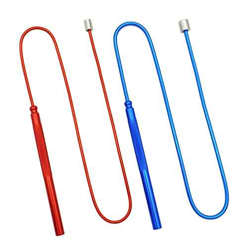 Flexible Magnetic Pickup Tool Set, 2LB & 5LB, 26" Bendable Extension Magnetic Pickup,Flexible Magnet for Narrow Space