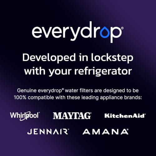 EveryDrop Whirlpool Ice & Water Refrigerator Filter 1 - Purple, EDR1RXD1