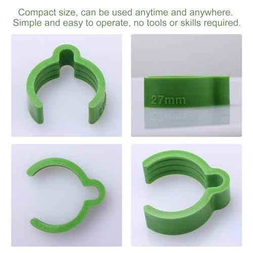 QQZ Coiled Hose Clips for Festool 27mm Hoses, for Festool Dust Extractor And Sander -10 Pcs
