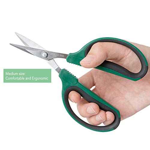 SKINNYBUNNY Bonsai Shears with 40mm Durable Stainless Steel Blades, Precise Trimming and Pruning, Garden Scissors Ideal in Flowers and Bonsai Trees