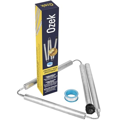 44-Inch Aluminum Zinc Anode Rod for Water Heaters - Universal Fit, Flexible Installation