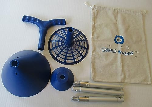 Portable Hand-Powered Heavy-Duty Clothes Washing Machine