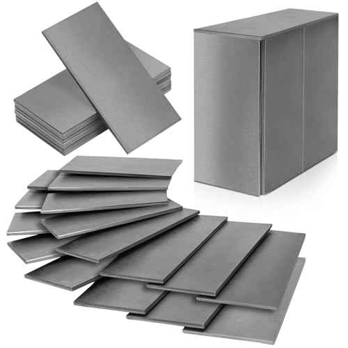 Coopay 24 Pack Welding Practice Kit 11 Gauge Welding Coupons 2¡± x 4¡± Mild Steel Plate Accessories Weld Practice Kit Practice and Training for MIG, TIG Stick, Arc, Gas, Wirefeed and Brazing