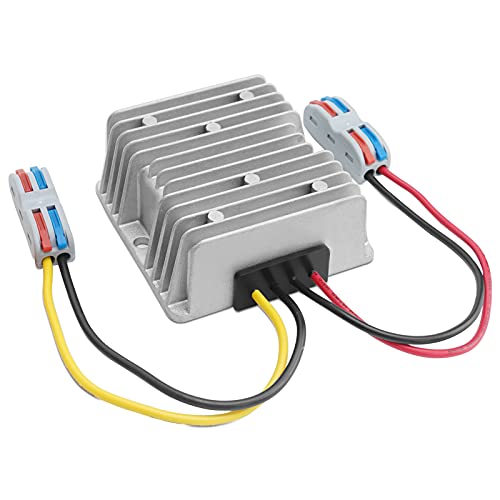 DC 36V/48V to 12V 20A Waterproof Buck Converter Power Supply Module for Golf Cart