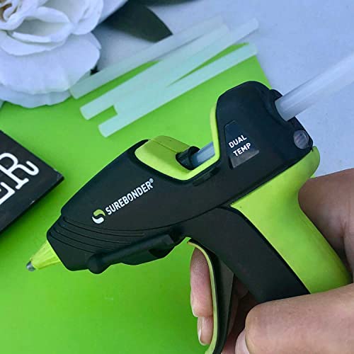 Surebonder Mini All-Purpose Hot Glue Sticks - 4 Inch, 100 Pack, Clear, for Mini Glue Guns