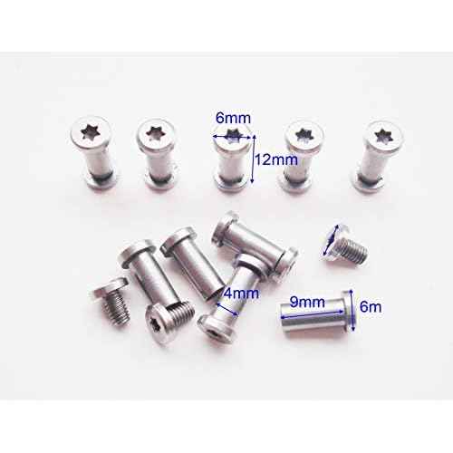 EDC Knives handle pivot pin screw,survival knife rivets pocket folding knife shaft fasteners,pack 10 sets