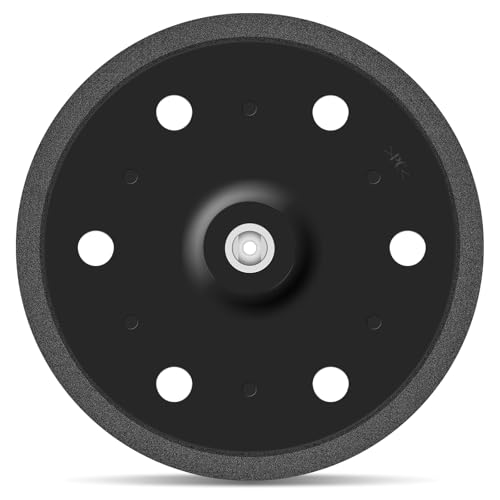 Awutzut 9 Inch 6 Holes Drywall Sander Pad Hook and Loop Backing Pad