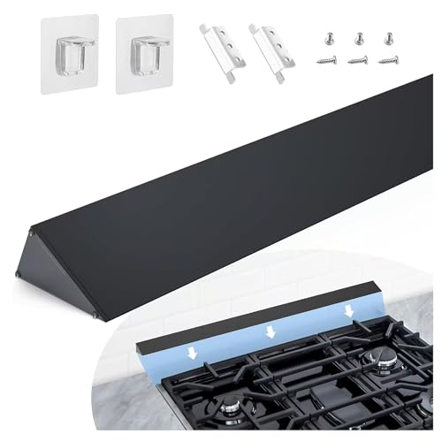30-Inch Slide-In Range Rear Filler Kit - Black (1.49''/2.24''/2.64'' widths) Eveanro