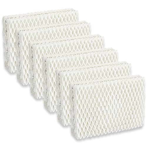 Kakofaci 6-Pack WF813 Humidifier Filters Replacement for Equate EQWF813 / RCM832N - White