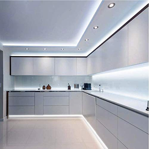 Govee 16.4ft White LED Strip Lights Dimmable 6500K with Control Box