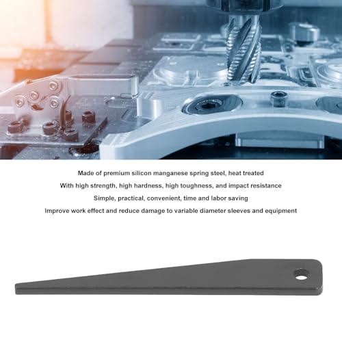 Jadeshay Morse Taper Drift Key, MT1 MT2 High Hardness Silicon Manganese Steel Ejecting Drift for Machining Lathe, Boring and Drilling Machines