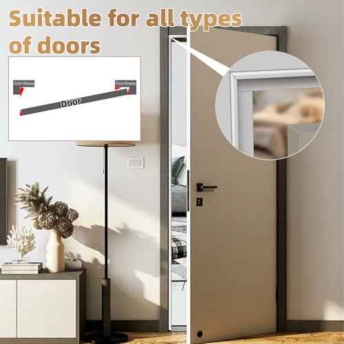 118¡± Wedge-Shape Foam Window Weather Stripping Door Seal Strip,Soundproofing Frame Winter Insulation Tape for Exterior Front Door,Noise Cancelling Window Inserts,Door Gap Filler Light Blocker,White