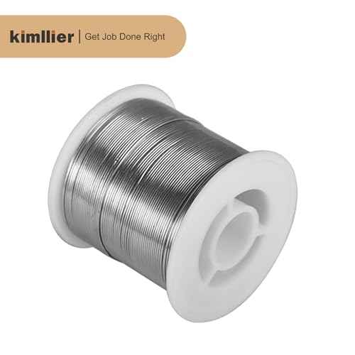 kimllier 1lb/454g 0.031/0.8mm 60/40 Tin Lead Rosin Core Solder Wire for Electrical Soldering