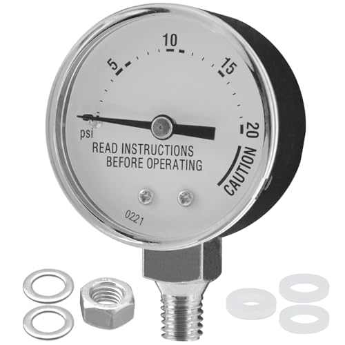 TZona 0-20 PSI Pressure Canner Gauge Replacement for Presto Canner Models
