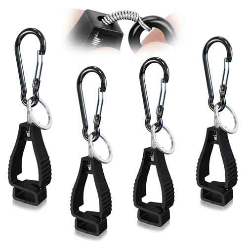 NANHONG 4PCS, Glove Clips for Work Glove Holders, Gloves Clip, Duty Belt Accessories, Gloves Clips for Work