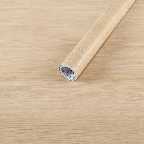 Arthome Peel and Stick Oak Wood Contact Paper 16.5"x120" Self-Adhesive Wall Covering