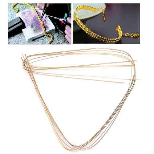 Silver Solder Wire, Gold Solder Silver Copper Aluminum Alloy Metal Welding Rods Soldering Wire 4pcs 0.5mm 0.7mm 1.0mm 1.5mm for Jewelry Making