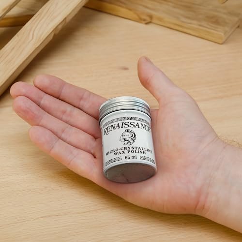 Renaissance Micro-Crystalline Wax Polish 65ml for Furniture & Art Conservation