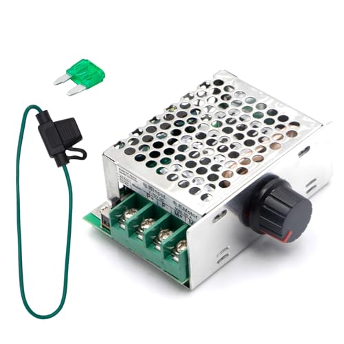 RioRand 30A-Green PWM DC Motor Speed Controller 7-70V for Brushed Motors