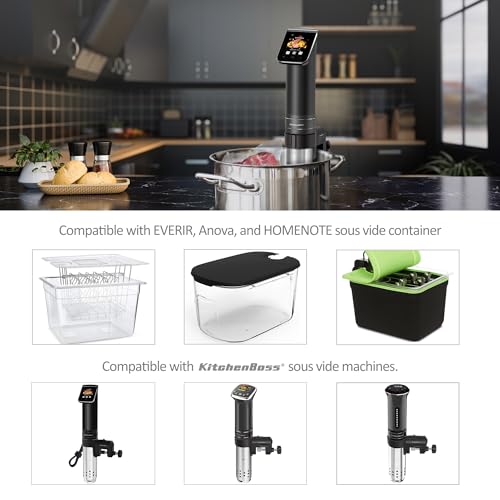 KitchenBoss BK300B Sous Vide Clamp Bracket Replacement for Anova & More